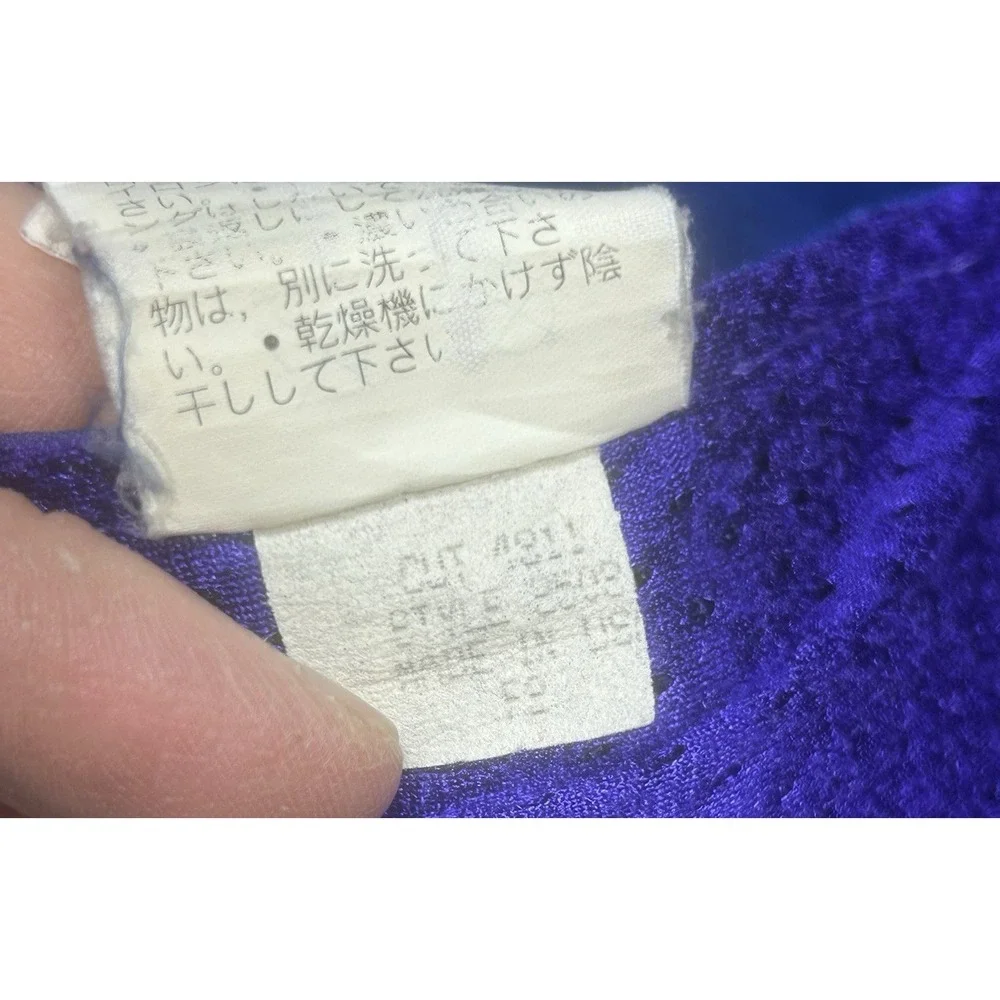 Vintage Patagonia Synchilla Jacket Men's L Blue Fleece Full Zip Made In USA 3508